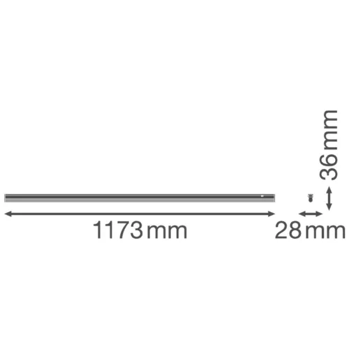 Bútorlámpa LED szalag 14W 3000K 120cm LINEÁRIS KOMPAKT KAPCSOLÓ LEDVANCE