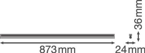 Lámpatest Lineáris Világításszalag 15W 1500lm 3000K Meleg Fehér Ledvance