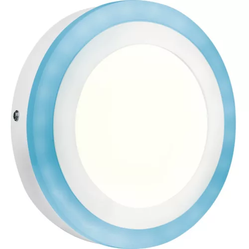 Felületre szerelhető LED panel mennyezeti lámpa SZÍN FEHÉR 18W 1020lm 3000K meleg RGB 20cm LEDVANCE