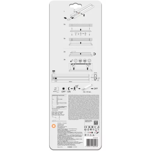LED szalaglámpa SZEKRÉNY LINEAR 1W 4000K 20cm USB LEDVANCE mozgásérzékelővel