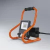 LED-es reflektor 20W 1700lm 4000K + 2x 230V-os aljzat MUNKALÁMPÁK R-ÁLLVÁNY LEDVANCE Work Hordozható