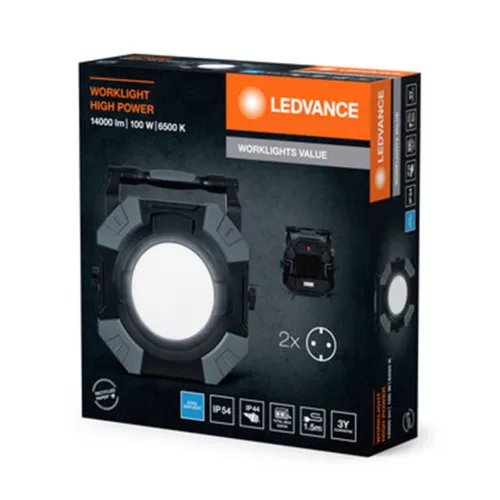 LED-es reflektor reflektor munkalámpa 100W 12000lm 6500K hordozható LEDVANCE