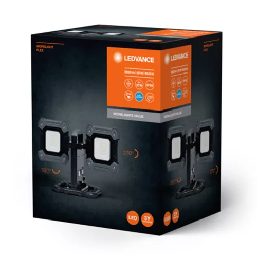 LED-es reflektor reflektor munkalámpa 60W 6450lm 6500K dupla LEDVANCE