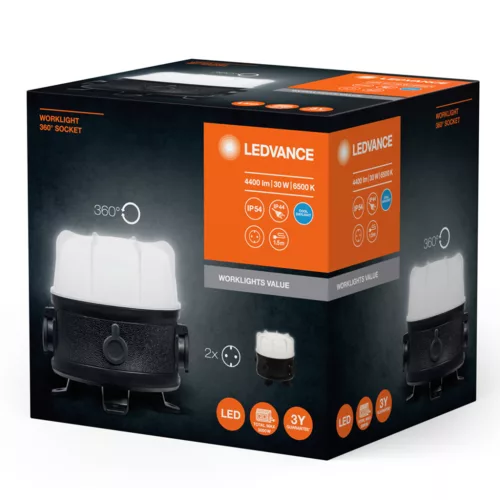 LED munkalámpa reflektor reflektor 30W 3700lm 6500K 360° LEDVANCE