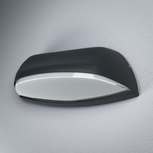 Fali lámpa homlokzati lámpa kültéri lámpatest 12W 530lm 3000K sötétszürke Endura Style Széles LEDVANCE