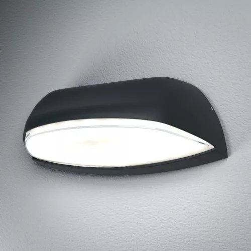 Fali lámpa homlokzati lámpa kültéri lámpatest 12W 530lm 3000K sötétszürke Endura Style Széles LEDVANCE