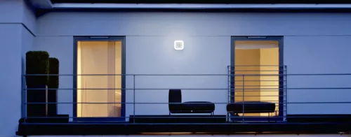 Fali lámpa homlokzati lámpa kültéri lámpatest 13W 600lm 3000K Endura Style Square LEDVANCE