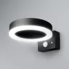 Solar Garden Fali LED lámpa homlokzati lámpa 6W fekete kerek ENDURA STYLE LEDVANCE