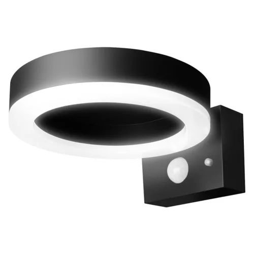 Solar Garden Fali LED lámpa homlokzati lámpa 6W fekete kerek ENDURA STYLE LEDVANCE