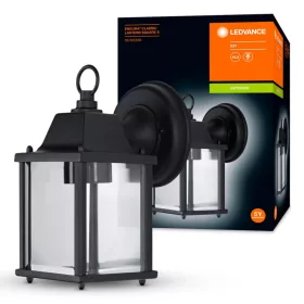   LED kerti fali lámpa E27 lámpás lámpatest fekete ENDURA CLASSIC LANTERN LEDVANCE