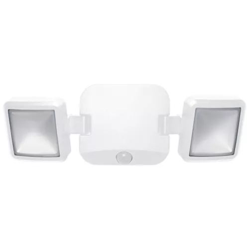 LED reflektor 10W 480lm 4000K IP54 fehér LEDVANCE SPOTLIGHT mozgásérzékelővel Elemes dupla