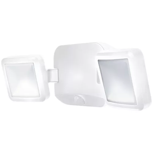 LED reflektor 10W 480lm 4000K IP54 fehér LEDVANCE SPOTLIGHT mozgásérzékelővel Elemes dupla