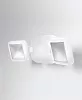 LED reflektor 10W 480lm 4000K IP54 fehér LEDVANCE SPOTLIGHT mozgásérzékelővel Elemes dupla