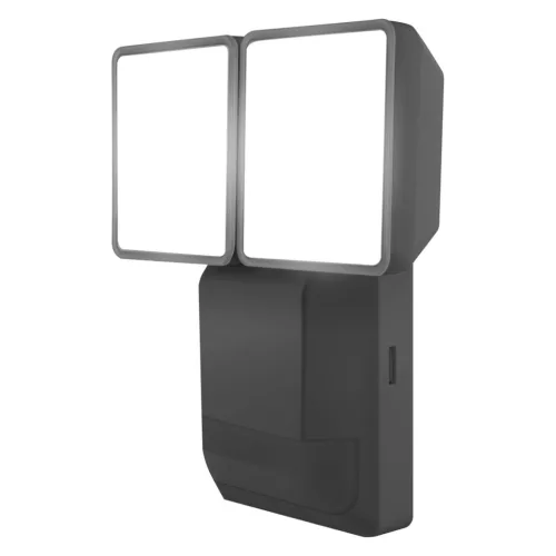 LED REFLEKTOR 16W 1500lm 4000K IP55 szürke mozgás- és alkony érzékelővel LEDVANCE Pro Spot Endura