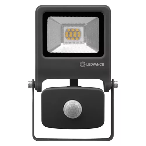 LED reflektor 10W 800lm 3000K IP65 szürke mozgásérzékelővel LEDVANCE Floodlight Endura