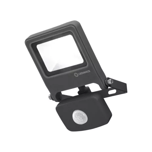 LED reflektor 10W 800lm 3000K IP65 szürke mozgásérzékelővel LEDVANCE Floodlight Endura
