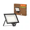 LED-es fényvető halogén kültéri reflektor mozgásérzékelő IP65 150W 4000K semleges fekete LEDVANCE