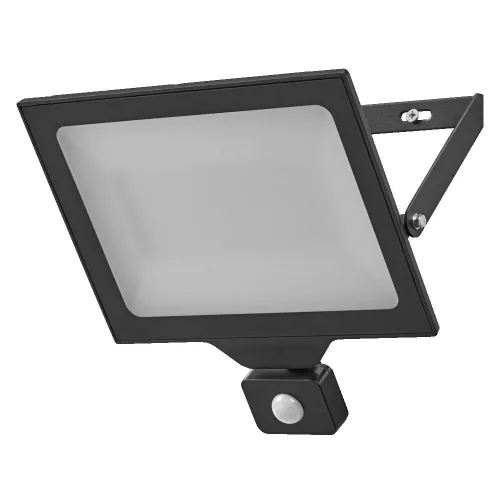 LED-es fényvető halogén kültéri reflektor mozgásérzékelő IP65 150W 4000K semleges fekete LEDVANCE