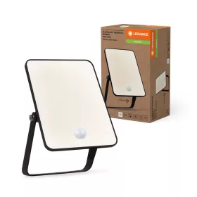   LED-es reflektor kültéri spotlámpa 20W 1800lm 4000K IP65 fekete, mozgás- és szürkületérzékelővel Essentials Ledvance