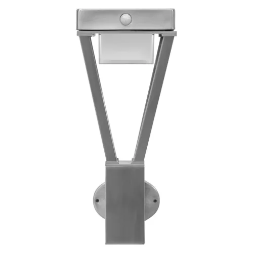 Hullámlámpa napelemes hullám homlokzati lámpa 6W 550lm 3000K Mozgásérzékelő Endura STYLE SOL WALL szürke LEDVANCE