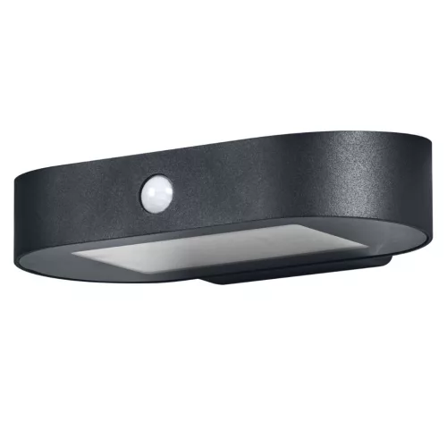 Fali lámpa homlokzati fali lámpa 4W 3000K ENDURA Style Solar Oval S Fali érzékelő LEDVANCE