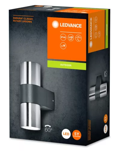 ENDURA Classic Rotary UpDown LEDVANCE wave homlokzati lampa