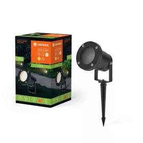   Kerti lámpa kültéri LED spotlámpa Solar 2W 100lm 3000K IP44 Black Endura Ledvance