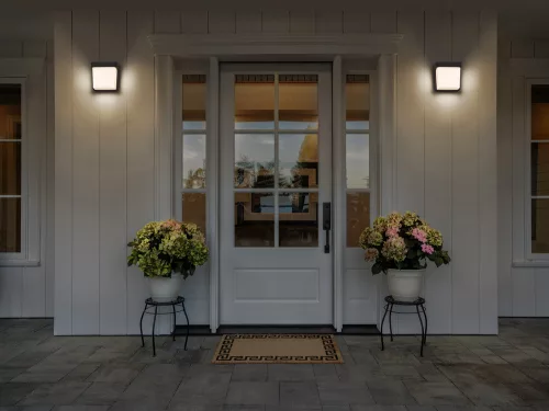 Kerti lámpa kültéri LED homlokzati fali lámpa 11W 550lm 3000K IP65 szürke Endura Ledvance