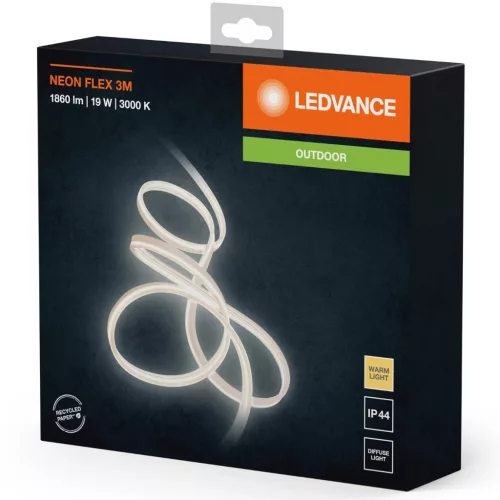 Dekoratív LED szalag 19W NEON Flex 3m IP44 LEDVANCE