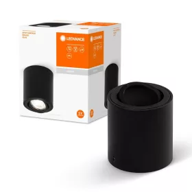   Mennyezeti lámpa, spotlámpa, cső, GU10, fekete, felületre szerelhető, Ledvance