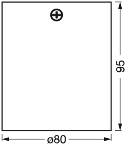 Mennyezeti lámpa, spotlámpa, cső, GU10, fehér, felületi világítás, Ledvance