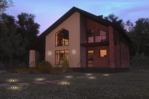 Napelemes kerti lámpa kültéri LED homlokzati fali lámpa 1.2W 60lm 3000K IP65 Endura Grey Ledvance