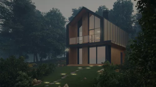 Napelemes kerti lámpa kültéri LED homlokzati fali lámpa 1,2W 60lm 3000K IP65 szürke Endura Ledvance