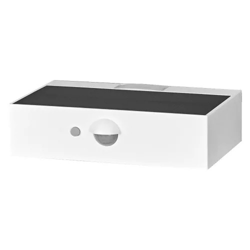 Kerti lámpa kültéri LED homlokzati fali lámpa 3W 300lm 3000K IP65 fehér mozgás és szürkület érzékelővel Endura Ledvance