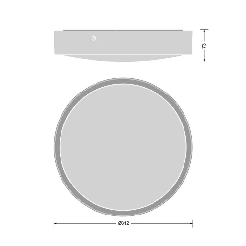 LED-es ipari kültéri fali lámpa 17W 2270lm 3000/4000K IP65 fekete vész válaszfal Ledvance modullal