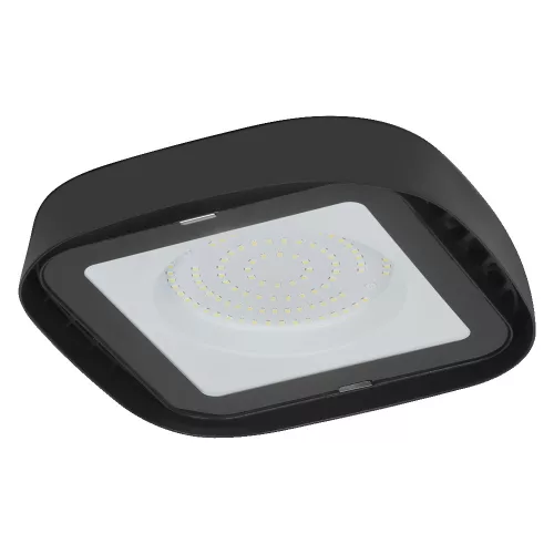 Ipari lámpa kültéri LED lámpatest 80W 9300lm 6500K IP65 fekete Highbay Ufo Ledvance