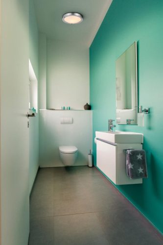 Fürdőszobai mennyezeti lámpa, felületre szerelhető, E27, króm, IP44, 31 cm, Ledvance fürdőszobai mennyezeti lámpatest