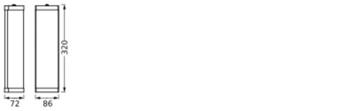 Fürdőszobai fali lámpa, szabályozható E14, króm, fürdőszobai fali lámpa, IP44, Ledvance