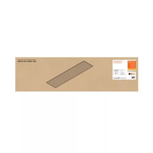 LED Panel Irodai Mennyezeti Lámpa 40W 4100lm 2700K - 6500K CCT Szabályozható Süllyesztett Fehér 120x30cm UGR19 Biolux Hcl Ledvance