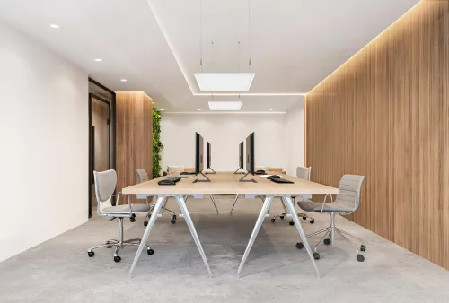 LED Panel Irodai Mennyezeti Lámpa 43W 4000lm 2700K - 6500K CCT Szabályozható Süllyesztett Fehér 60x60cm UGR19 Zigbee Biolux Hcl Ledvance