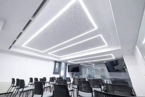 Hermetikus lámpatest G13 Felületre Szerelhető Szürke 128x6,5cm IP65 IK08 Nedvességálló Ledvance