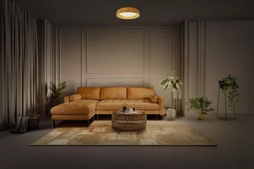 LED Mennyezeti Lámpa Felületre Szerelt 28W 1150lm 3000K Meleg Barna 50cm Decor Ledvance