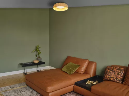 LED Mennyezeti Lámpa Felületre Szerelt 28W 1150lm 3000K Meleg Barna 50cm Decor Ledvance