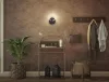 LED Fali Mennyezeti Lámpa Sconce Felületre Szerelt 8W 370lm CCT Dekoratív Fekete Kör Ledvance