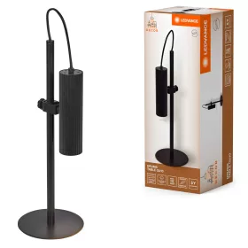   Asztali Lámpa, Íróasztal Lámpa, Állólámpa, Dekoratív, GU10, Fekete, Dekoráció, Ledvance