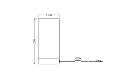 Asztali Lámpa, Íróasztal Lámpa, Állólámpa, Dekoratív E14, Szürke, USB-C, Dekoráció, Ledvance
