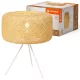 Asztali lámpa, állólámpa, dekoratív, E27, bézs, USB-C, dekor, Ledvance