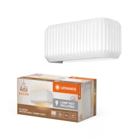  Dekoratív Fali Lámpa Szett Felületre Szerelhető E27 Dekor Fehér Ledvance