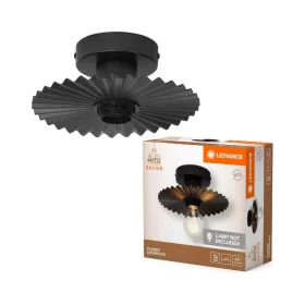   Mennyezeti lámpa, felületre szerelhető, dekoratív, E27, szürke, Ledvance