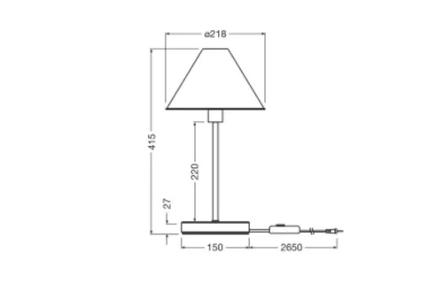 Asztali Lámpa, Íróasztal Lámpa, Állólámpa, Dekoratív E14, Fehér, USB-C, Dekoráció, Ledvance